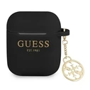 Guess GUA2LSC4EK Apple AirPods black Silicone Charm 4G Collection