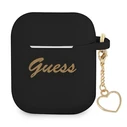 Guess GUA2LSCHSK Apple AirPods black Silicone Charm Heart Collection