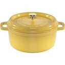 Staub La Cocotte 24 cm Round, Citron, Cast Iron, 3.7 L