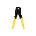 Πρέσα Ακροδεκτών Deli 4/6/8P RJ45/RJ14/RJ12/RJ9 EDL2468 (yellow)