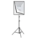 Puluz PU5071EU Softbox Kit 50x70εκ. με τρίποδο, διάχυτο, grid και ομπρέλα