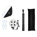 Puluz PU5071EU Softbox Kit 50x70εκ. με τρίποδο, διάχυτο, grid και ομπρέλα