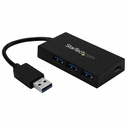 StarTech USB 3.0 Hub 4 Θυρών με σύνδεση USB-A & Θύρα Φόρτισης και Εξωτερική Παροχή Ρεύματος (HB30A3A1CSFS)