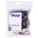 Case Fan 8cm Akyga AW-8A-BK FAN Black