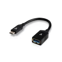 Αντάπτορας USB A σε USB C V7 V7U3C-BLK-1E Μαύρο