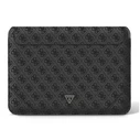 Guess Sleeve GUCS14P4TK 13/14 inch black 4G Uptown Triangle logo
