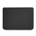 Guess Sleeve GUCS14P4TK 13/14 inch black 4G Uptown Triangle logo