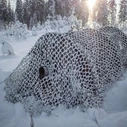 Buteo Photo Gear 3D-Leafs Camouflage Net Snow 2.4x3.0 m