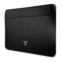 Guess Sleeve GUCS14PSATLK 13/14 inch black Saffiano Triangle Logo