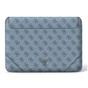 Guess Sleeve GUCS16P4TB 16 inch blue 4G Uptown Triangle logo
