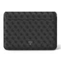 Guess Sleeve GUCS16P4TK 16 inch black 4G Uptown Triangle logo