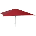 Velco Patio/Garden/Beach Umbrella - Burgundy (2x2 m) Metal with Metal Pole - SKU 372-0378-16