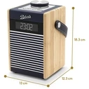 Roberts Rambler Midi Portable Rechargeable DAB+ Radio with Bluetooth - Navy Blue