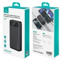 USAMS CD251 Power Bank 20000mAh PD20W with Display, 3x Output Ports, Black