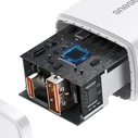Φορτιστής Πρίζας Baseus Compact Quick , USB, USB-C, 20W (white)