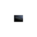 Rittal Rangierpanel 1U cable management panel (DK 5502225), RAL 9005, 19-inch