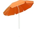 Campus 2m Reinforced Metal Garden/Beach/Veranda Umbrella - Orange