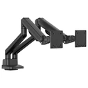 Βάση Monitor Iiyama 100x100 dual 2x12kg/24-32''/Gasdruckfeder/Black