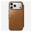 Θήκη Κινητού Nomad Modern Leather Folio iPhone 17 Pro Max English Tan