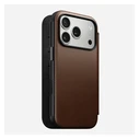 Θήκη Κινητού Nomad Modern Leather Folio iPhone 17 Pro Brown