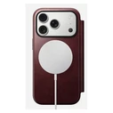 Θήκη Κινητού Nomad Modern Leather Folio iPhone 17 Pro Burgundy Horween