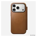 Θήκη Κινητού Nomad Modern Leather Folio iPhone 17 Pro English Tan
