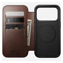 Θήκη Κινητού Nomad Modern Leather Folio iPhone 17 Pro Rustic Brown H.