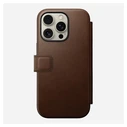 Θήκη Κινητού Nomad Modern Leather Folio iPhone 16 Pro Brown
