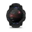Smartwatch Garmin Instinct AMOLED Black with silicone 26mm bolt Blue