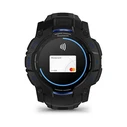 Smartwatch Garmin Instinct AMOLED Black with silicone 26mm bolt Blue