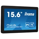 Monitor Iiyama 39.5cm (15.6") TF1633MSC-B1 16:9 M-Touch HDMI+DP bl. retail
