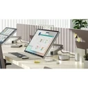 Alogic ASPEKT Βάση Γραφείου Οθόνης έως 32" Ασημί