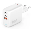 Φορτιστής Πρίζας 4Smarts charger GaN Flex 65W 2 USB-C+1 USB-A. wei