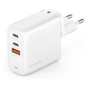 Φορτιστής Πρίζας 4Smarts charger GaN Flex 65W 2 USB-C+1 USB-A. wei