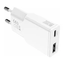 Φορτιστής Πρίζας 4Smarts Netzladegert PDPlug Duos Slim 20W GaN USB-C/A. White