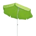 Velco Metal Patio/Garden/Beach Umbrella 2m - Green (Λαχανί)