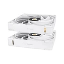 Case Fan 140mm Thermaltake TOUGHFAN EX14 ProWhite - Swappable Edition 3 Pack