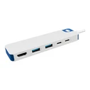 USB Hub Targus HyperDrive Flex 5 Port USB-C Hub Blue