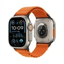 Λουράκι Premium Plus for Apple Watch, Orange/Black, 44mm, 45mm, 42mm (Series 1/2/3), 49mm, 46mm, GA-MAG-BNDA-PP-OML