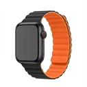 Λουράκι Premium Pro for Apple Watch, Orange/Black, 40mm, 41mm, 38mm, 42mm (Series 10), GA-MAG-BNDA-P+OMS