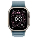 Smartwatch Apple Watch Ultra 3 Titanium Cellular 49mm Natur (Alpine Loop hellBlue) Medium