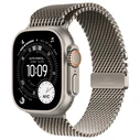 Smartwatch Apple Watch Ultra 3 Titanium Cellular 49mm Natur (Milanaise Titan natur) Medium
