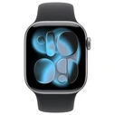 Smartwatch Apple Watch S11 Aluminium 42mm Space Gray (Sport Band Black) S/M