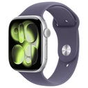 Smartwatch Apple Watch S11 Aluminium Cellular 46mm Silver (Sport Band Purple Fog) M/L