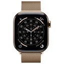 Smartwatch Apple Watch S11 Titan Gold Cellular 42mm (Milanaise Armband gold)