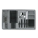 Σετ Μαχαιροπίρουνα V-6.78 33.24 Swiss Classic 24-piece Cutlery Set, Black