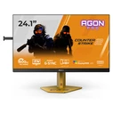 Monitor 24" AOC Agon Pro CS24A - Full HD Gaming, 610Hz 0,5ms gtg, G-Sync,HDR400 (1920x1080, Black-rot-orange