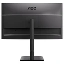 Monitor 27" AOC U27E4CV - Ultra HD, Speakers, (3840x2160, 60 Hz, 2x HDMI 2.0, ((90W PD), RJ45, USB Hub) Black