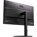 Monitor 27" AOC U27E4CV - Ultra HD, Speakers, (3840x2160, 60 Hz, 2x HDMI 2.0, ((90W PD), RJ45, USB Hub) Black