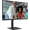 Monitor 27" AOC U27E4CV - Ultra HD, Speakers, (3840x2160, 60 Hz, 2x HDMI 2.0, ((90W PD), RJ45, USB Hub) Black